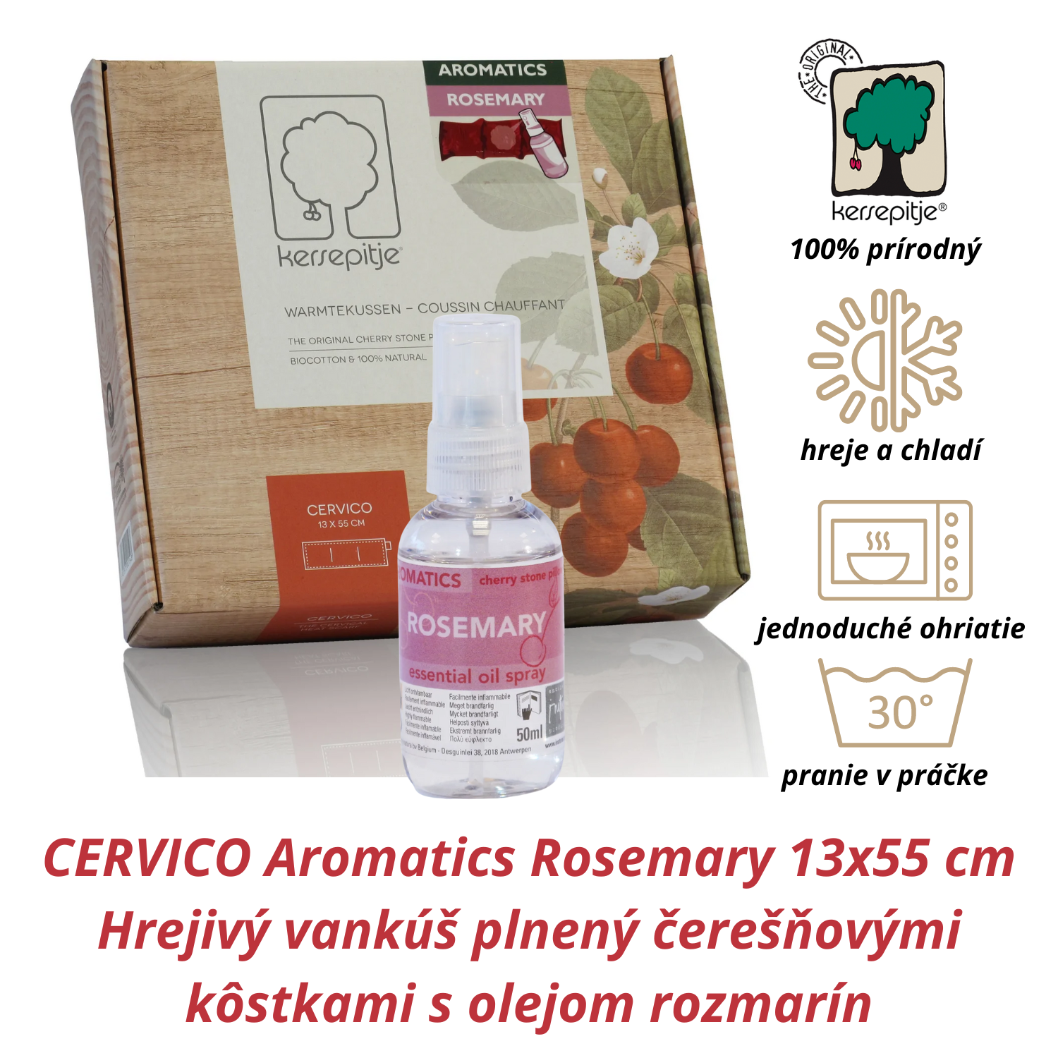 INATURA Čerešničky Cervico Aromatics Rosemary 13x55 cm