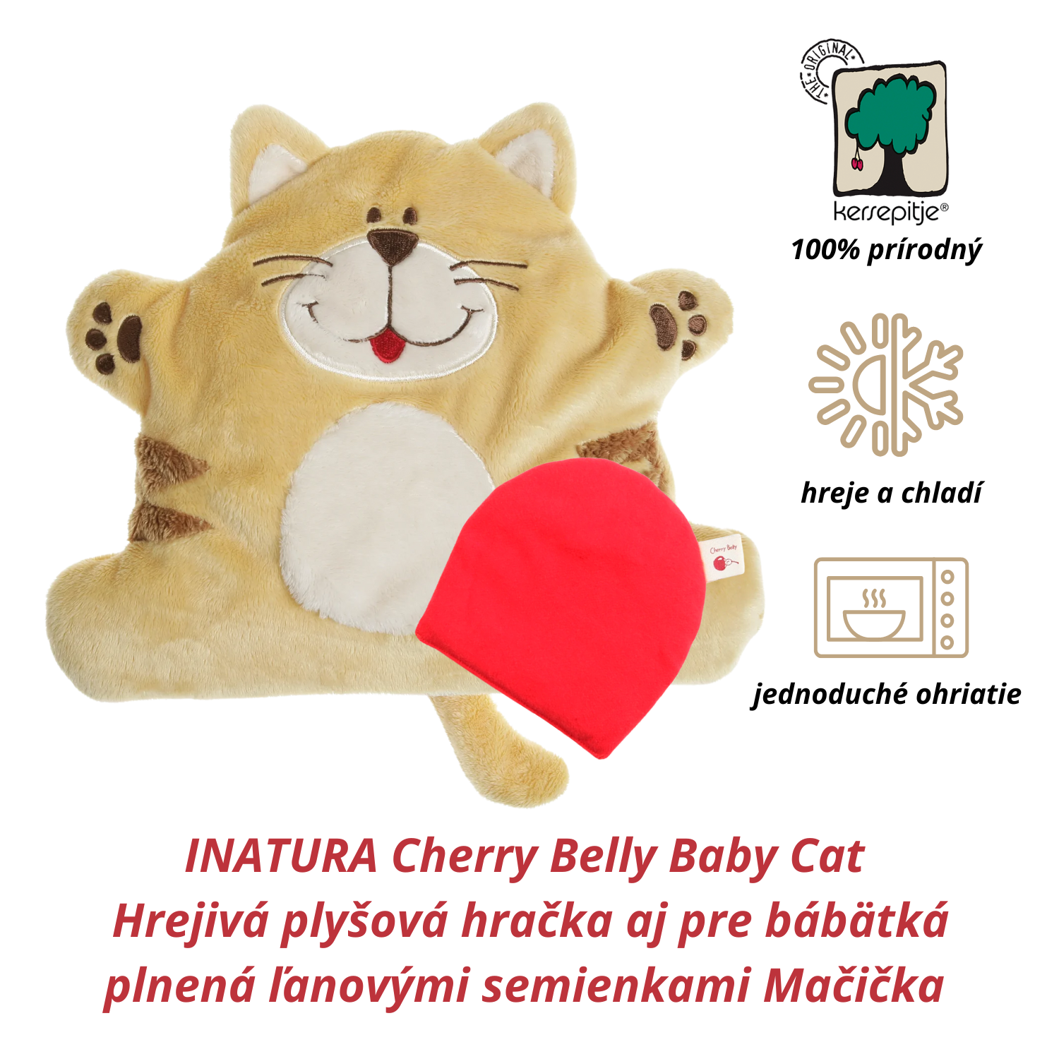 INATURA Cherry Belly Baby Cat