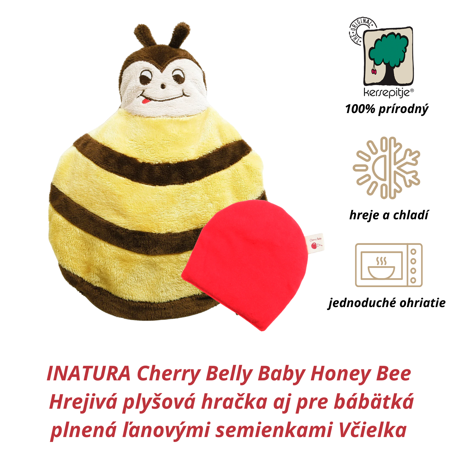 INATURA Cherry Belly Baby Honey Bee