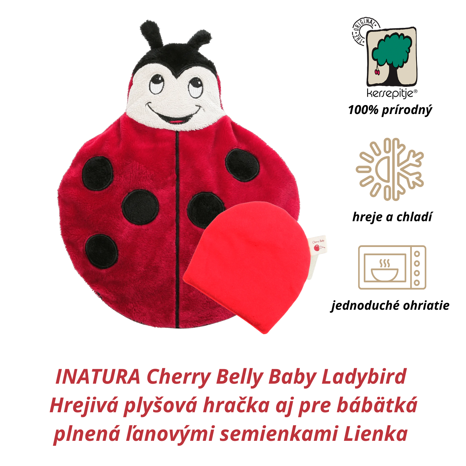 INATURA Cherry Belly Baby Ladybird