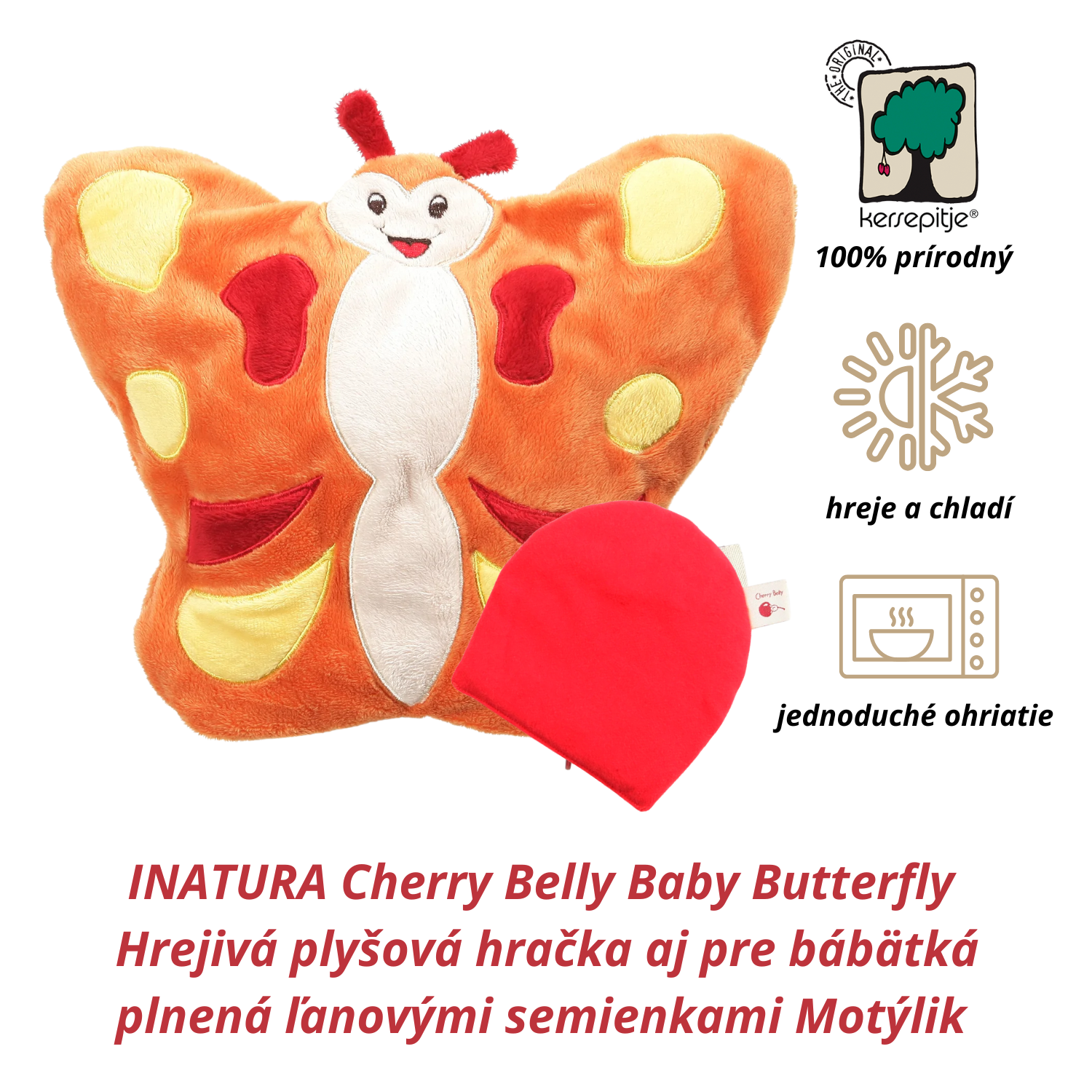 INATURA Cherry Belly Baby Butterfly