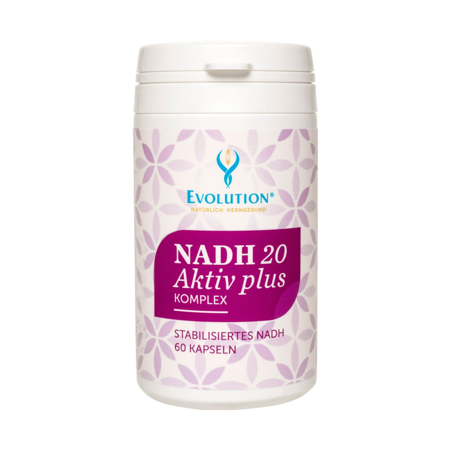 NADH 20 Aktiv plus komplex (60 rastlinných kapsulí)